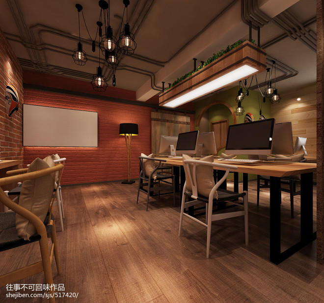 香奢甜貝。定制婚禮工作室-裝修設計效果圖-往事不可回味設計師作品-設計本