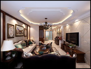 桓臺(tái)湖心島簡歐裝修設(shè)計(jì)案例 淄博別墅裝修