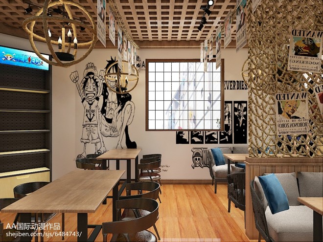動(dòng)漫主題店裝修設(shè)計(jì)范例-裝修設(shè)計(jì)效果圖-AA國際動(dòng)漫設(shè)計(jì)師作品-設(shè)計(jì)本
