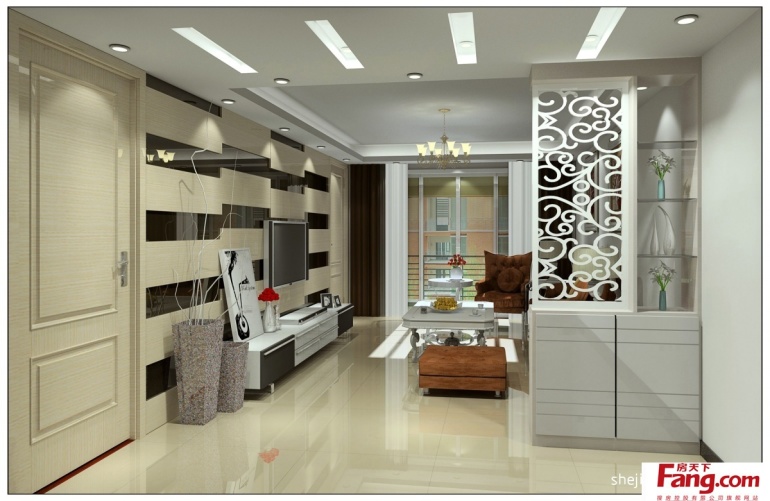 客廳玄關(guān)隔斷裝修設(shè)計 實(shí)用與美觀的完美融合